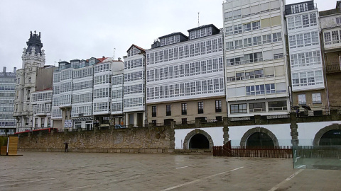 La casa de Amancio Ortega en A Coruña.