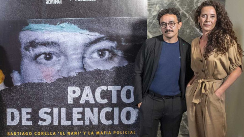 César Vallejo y Ángela Gallardo, en el documental 'Pacto de silencio', sobre el caso Nani.