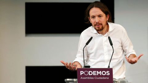 El secretario general de Podemos, Pablo Iglesias. REUTERS