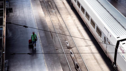 Huelga de Renfe en Madrid. / EFE