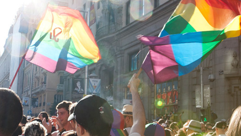 Imagen de la marcha del Orgullo Gay del año pasado en Madrid.