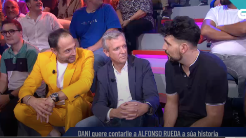 20/12/23 Alfonso Rueda, en 'Land Rober Tubai Show' de la TVG.