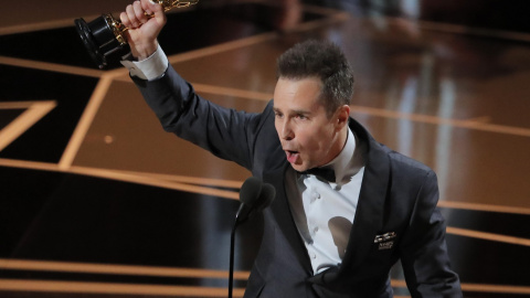 Sam Rockwell en los oscars