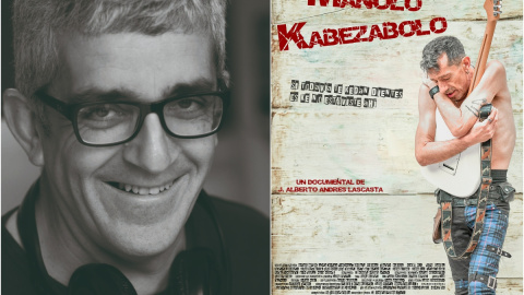 J. Alberto Andrés Lacasta, director del documental sobre Manolo Kabezabolo.