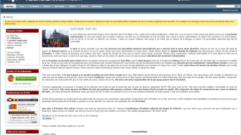 Captura de la web 'Valenciafreedom'