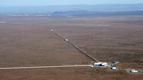 Vista aérea del Observatorio LIGO en Hanford (estado de Washington, EE UU). / LIGO