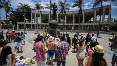 El abandono convierte el estadio de Maracaná en un fantasma/EFE