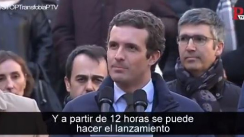 Pablo Casado propone desalojar a los okupas en menos de 24 horas