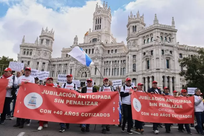 El gasto en pensiones aumenta un 6,5% en julio y alcanza los 12.794 millones