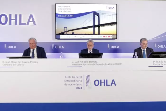 La junta de OHLA aprueba una ampliación de capital para reducir su deuda