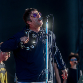  El cantante Liam Gallagher, uno de los miembros de Oasis, durante una actuación en 2023 - EP