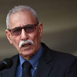  Imagen de archivo del presidente saharaui, Brahim Ghali. - Tony Karumba / AFP