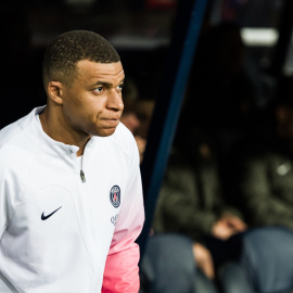  Foto de archivo del futbolista Kylian Mbappé - EP