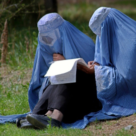 Mujeres afganas con burka. Imagen de archivo. Europa Press