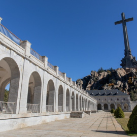 Imagen de archivo de la abadía benedicta del Valle de los Caídos en San Lorenzo de El Escorial, Rafael.