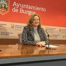 La alcaldesa de Burgos, Cristina Ayala, en una imagen de archivo.