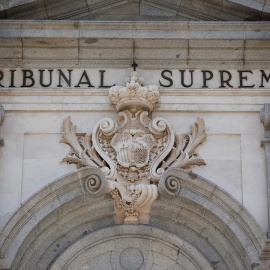 Fachada del Tribunal Supremo, a 31 de mayo de 2023, en Madrid.