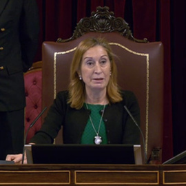 La presidenta del Congreso, Ana Pastor.