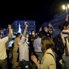 Fiesta en la Puerta del Sol