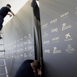 València ultima todos los detalles para acoger este sábado la gala de los Premios Goya en el Palau de Les Arts.