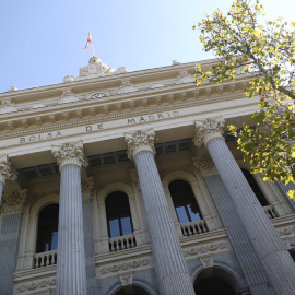 Edificio del Palacio de la Bolsa de Madrid. E.P.