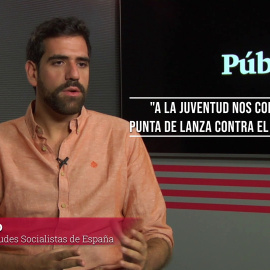 Víctor Camino (Juventudes Socialistas): "A la juventud nos corresponde ser punta de lanza contra el cambio climático"