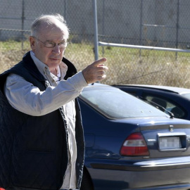 Rodrigo Rato instantes antes de entrar en prisión. | Víctor Lerena / EFE