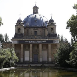 Exterior del Monumento a los Caídos de Pamplona. EFE/Archivo