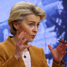 La presidenta de la Comisión Europea, Ursula von der Leyen.