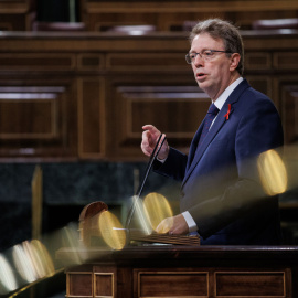 01/12/2022. - El portavoz del PDeCAT en el Congreso, Ferran Bel, interviene durante una sesión plenaria en el Congreso. Alejandro Martínez Vélez / Europa Press