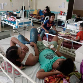 24/07/2019 - Pacientes en un hospital de Filipinas / EFE