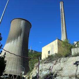 2019/ La torre de refrigeració de l'antiga central tèrmica de Cercs.