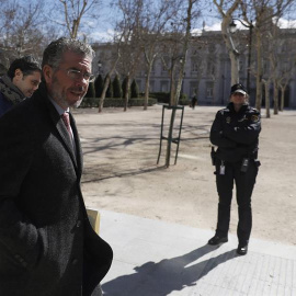 Francisco Granados a su llegada a la Audiencia Nacional. EFE/Javier Lizón