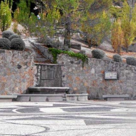 Vista parcial del parque Federico García Lorca en Alfacar (Granada) | EFE