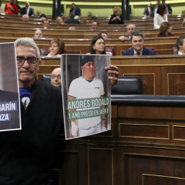 El diputado de Podemos y activista jornalero andaluz Diego Cañamero. - EFE