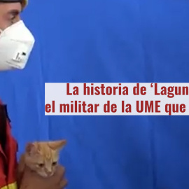 La historia de 'Laguna' y el militar de la UME que le salvó