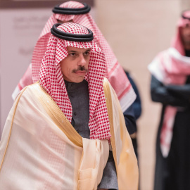 Faisal bin Farhan, ministro de Asuntos Exteriores de Arabia Saudí, a 12 de enero de 2025.