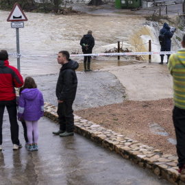 Imagen de los estragos del temporal en Castelló, a 6 de marzo de 2025.