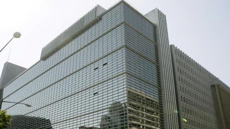 Vista exterior de la sede del Banco Mundial (BM) en Washington, Estados Unidos.