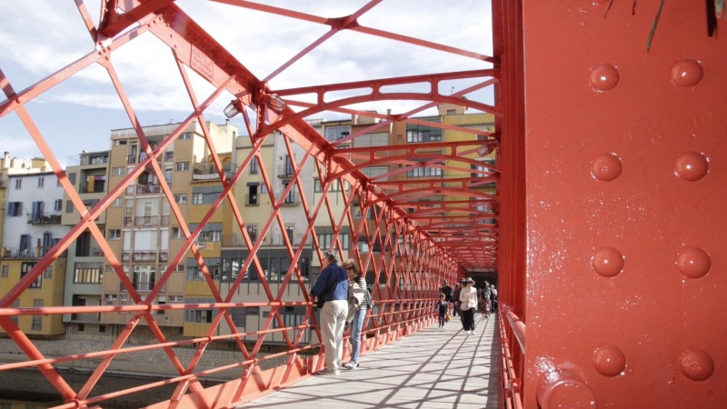 El pont de les Peixateries Velles de Girona