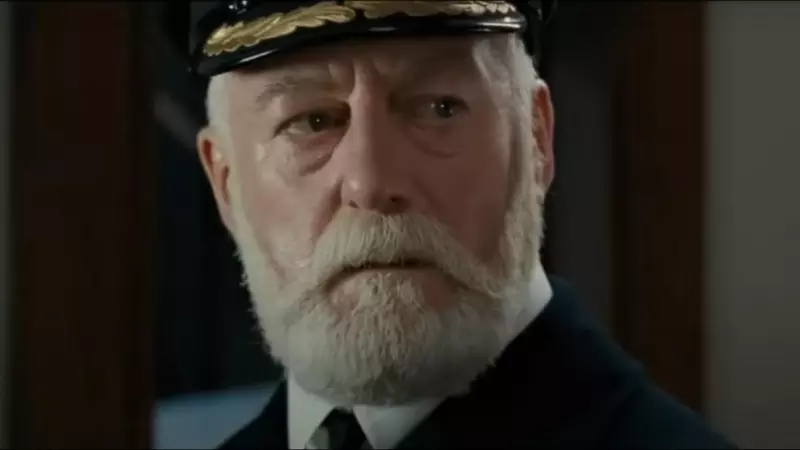 El actor Bernard Hill en la película 'Titanic'.
