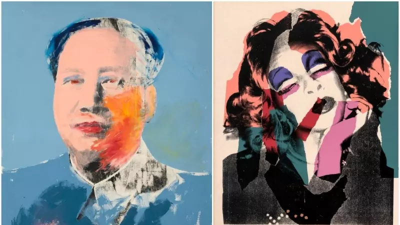 'Mao' y serigrafía de la serie 'Ladies and Gentlemen', de Andy Warhol.
