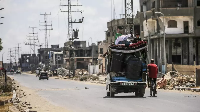 El campo de refugiados Al Bureije, a 29 de julio de 2024.