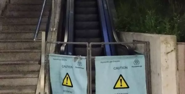 Vecinos alertan de que ocurrirá 'un accidente grave' por las 'frecuentes averías y el mal estado' de escaleras y rampas mecánicas en Santander