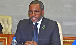 El ministro de Planificación y Diversificación Económica de Guinea Ecuatorial, Gabriel Mbega Obiang, en una imagen de archivo.