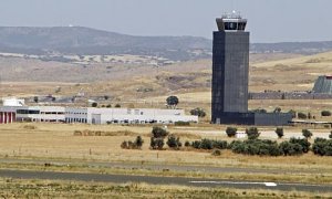 Imagen del aeropuerto de Ciudad Real, completamente abandonado.