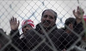 Mehboob, en el campo de detención de Samos, en Grecia. / MÉDICOS SIN FRONTERAS