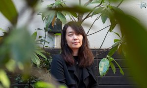 La escritora coreana Han Kang.-ARIADNA ARNÉS