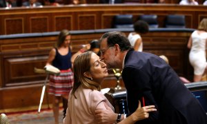 Ana Pastor y Mariano Rajoy.