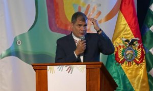 El expresidente de Ecuador Rafael Correa.  - EFE